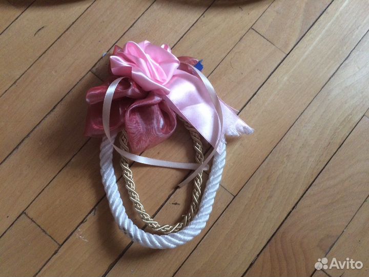 Свадебное украшение для машины