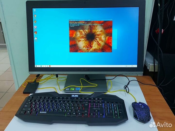 Игровой Моноблок Asus V230I i5 6400T/RAM 16Gb DDR3