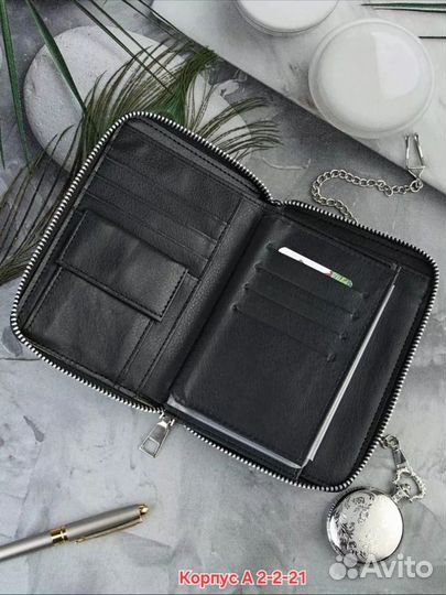 Кошелек портмоне мужской кожаный