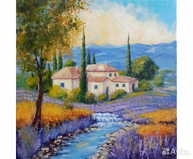 Картина Прованс на холсте