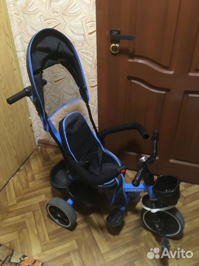 Детский велосипед с ручкой бу