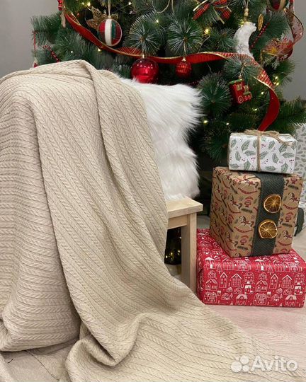 Ткань косичка для пледов и покрывал