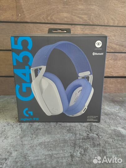 Беспроводная гарнитура Logitech G435 White