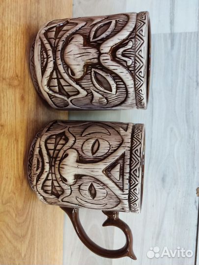 Керамические бокалы «Тики»