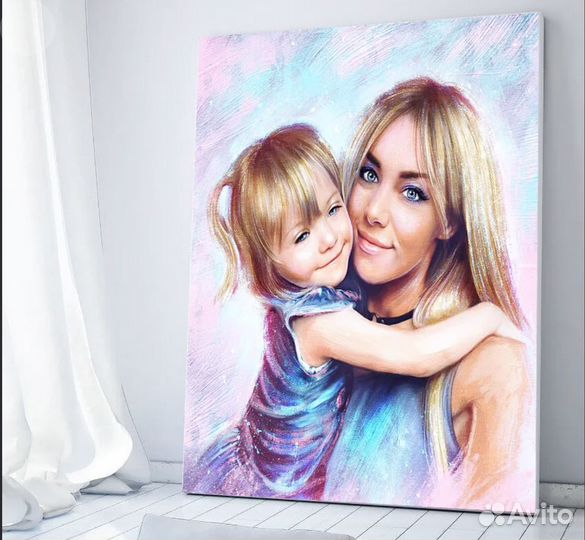 Портрет на холсте 60х80