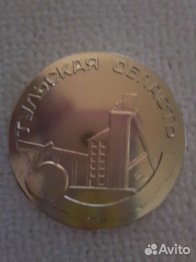 Настольная медаль ваз2108