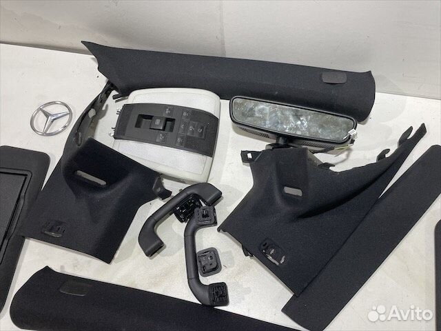 Обшивка салона Мерседес w207