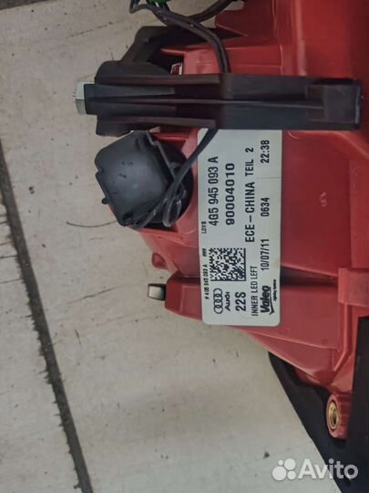 Задние фонари Audi a6 c7