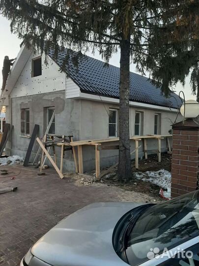 Кровельные работы.Строительство.Каменщики.Сайдинг