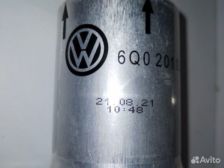 Фильтр топливный VAG POL 10 rapid 12 6Q0201051j