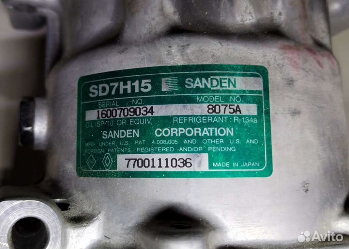 Компрессор кондиционера Renault Laguna 2