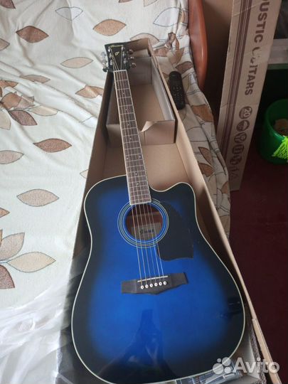 Электро-акустическая гитара ibanez PF15ECE-TBS