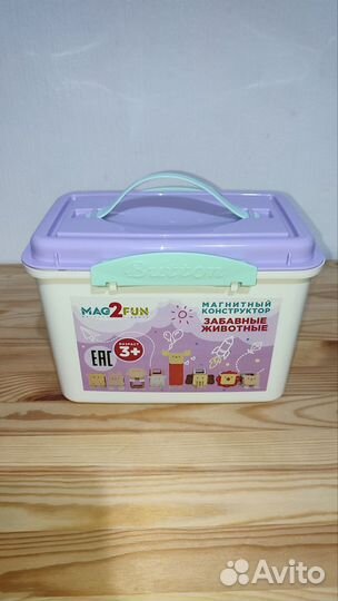 Магнитный конструктор MAG2FUN Забавные животные