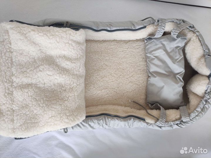 Зимний конверт в коляску