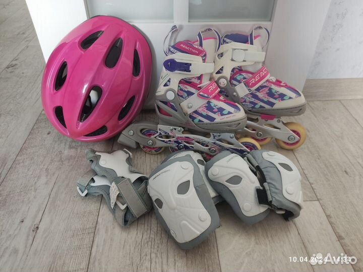 Детские ролики и защита