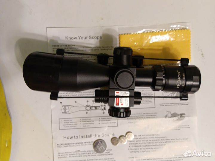 Оптический прицел 2.5-10х40