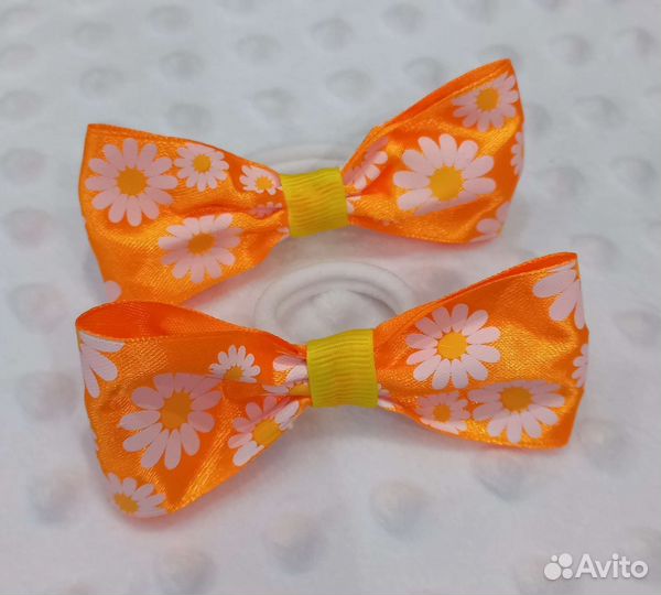 Бантики ручной работы для волос
