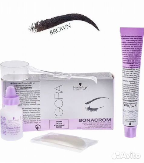 Краска для бровей и ресниц