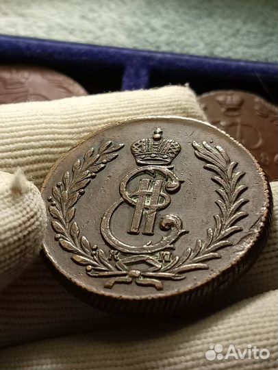 Пять копеек Сибирь 1778,1779 г