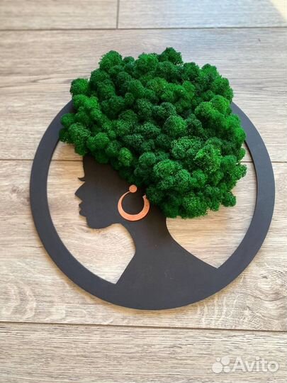 Панно Африканка