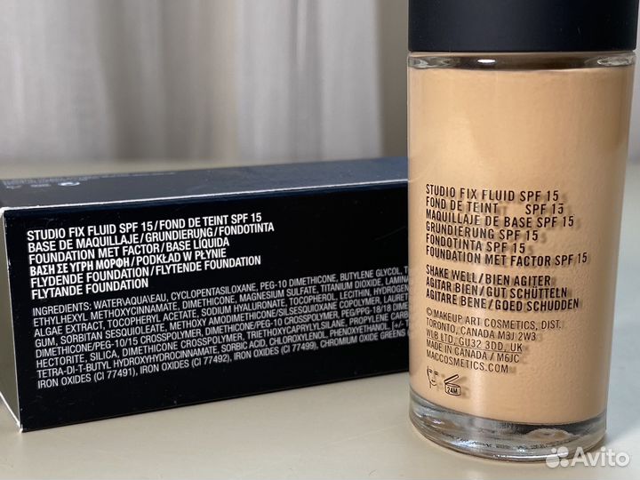 Крем тональный MAC C3.5 Оригинал новый Канада