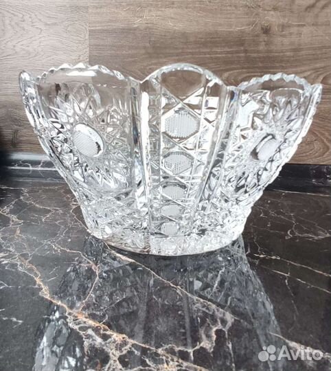 Хрусталь, ваза для фруктов, салатник
