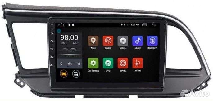 Магнитола Hyundai Elantra 6, 2019+