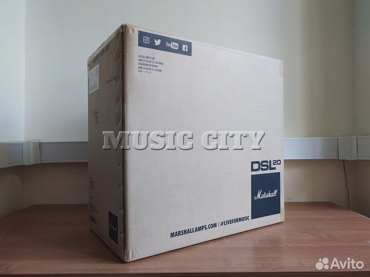 Marshall DSL20 Combo ламповый усилитель