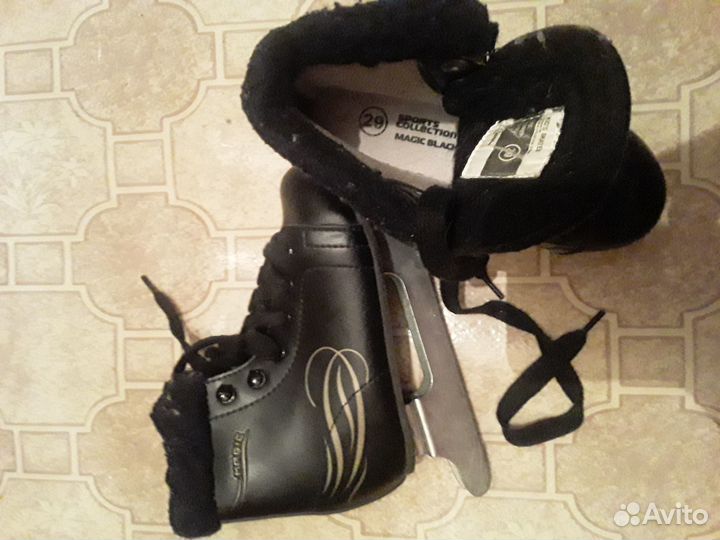 Коньки детские двухполозные