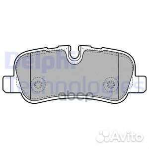 Колодки тормозные дисковые зад LP1936 Delphi