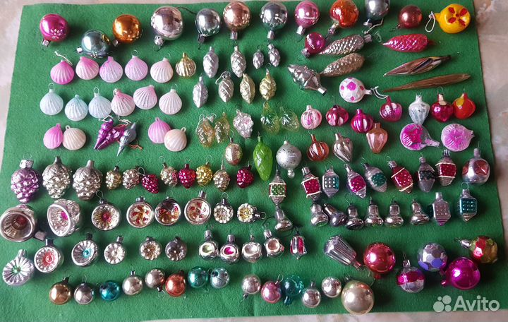 Елочные игрушки СССР малютка