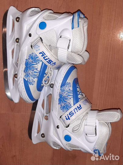 Коньки раздвижные, размер 29-32