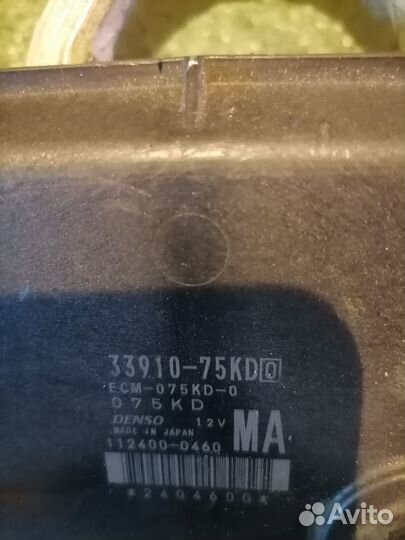Блок управления двигателем 112400-0460 Suzuki SX4