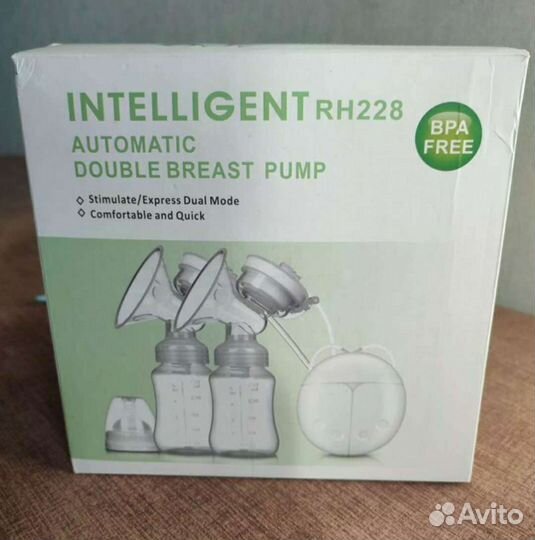 Молокоотсос электрический двойной