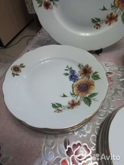 Столовый сервиз чехословакия, времен СССР