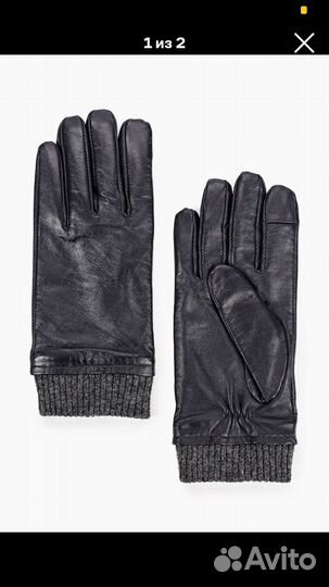 Мужские кожаные перчатки Хендерсон