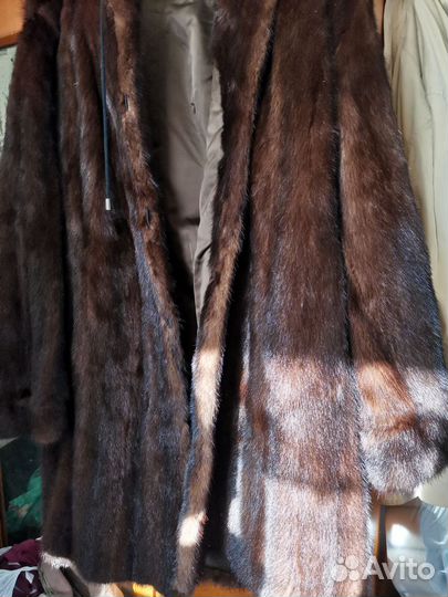 Норковый полушубок 52 54 бу