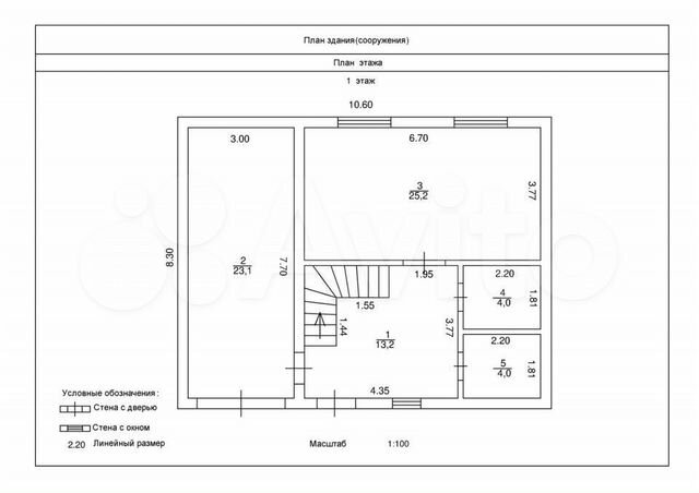 Дом 122 м² на участке 10 сот.