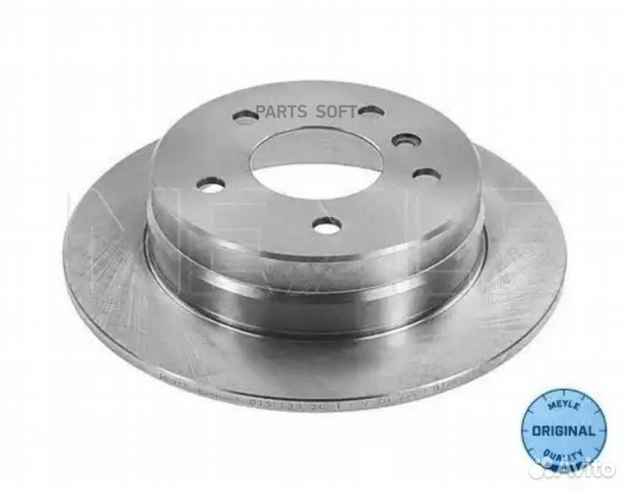 Meyle 015 523 2091 Торм.диск зад.258x8 5 отв