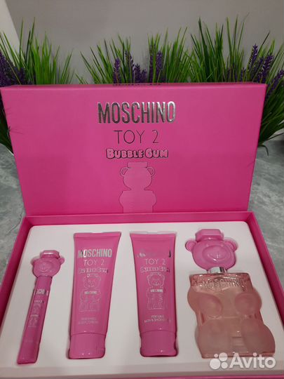 Набор Moschino Toy 2 Bubble Gum 4в1