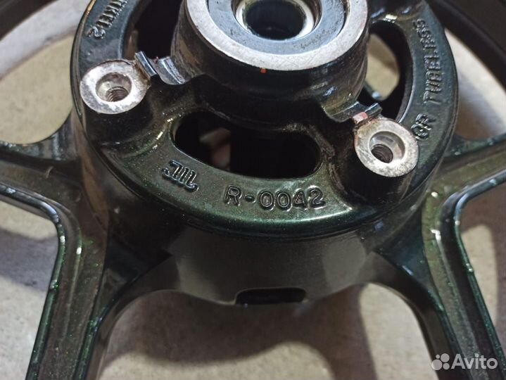 Er6 06-08 колесо заднее диск