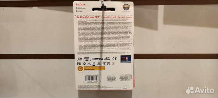 Карта памяти Sandisk Extreme PRO MicroSD 512GB