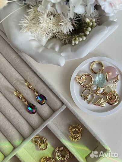 Серьги с подвесками