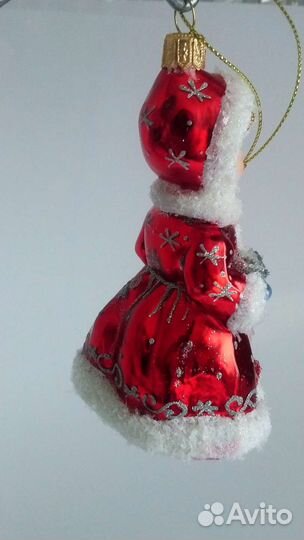 Елочная игрушка Снегурочка