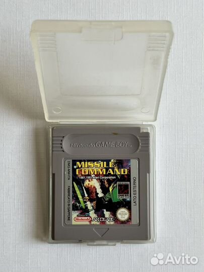 Игра для gb missile command