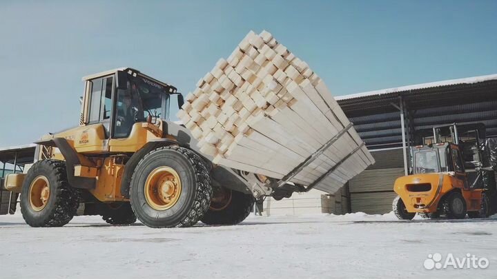 Брус строганный 100х100х6.0 Сорт 