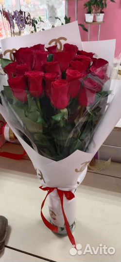 Цветы розы букет