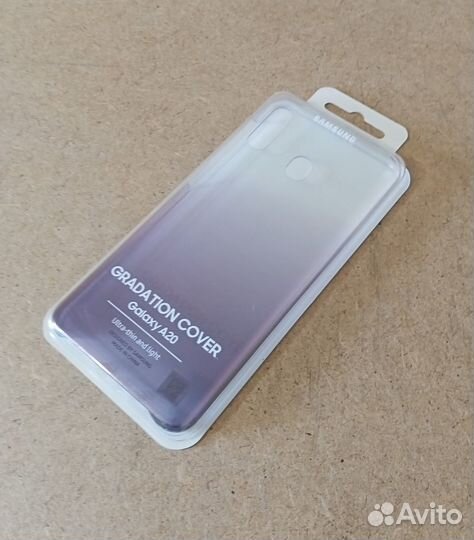 Чехол силиконовый Samsung Galaxy A20 / A30 (Новый)