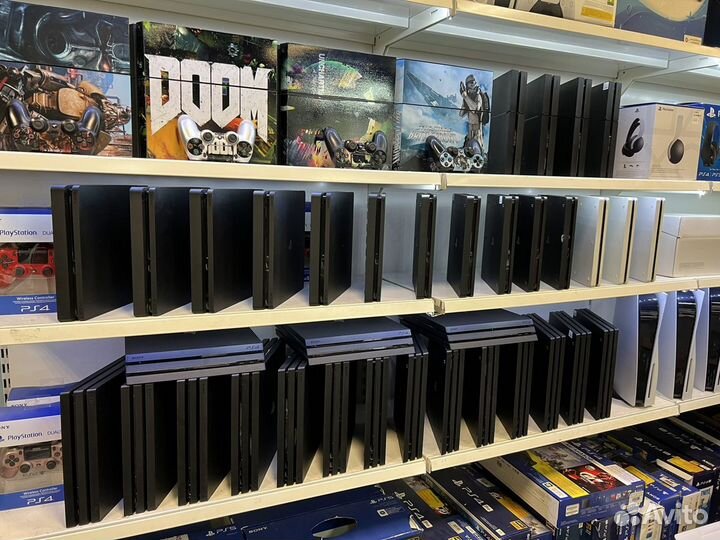 Sony playstation 4 slim 500gb, 1tb В рассрочку