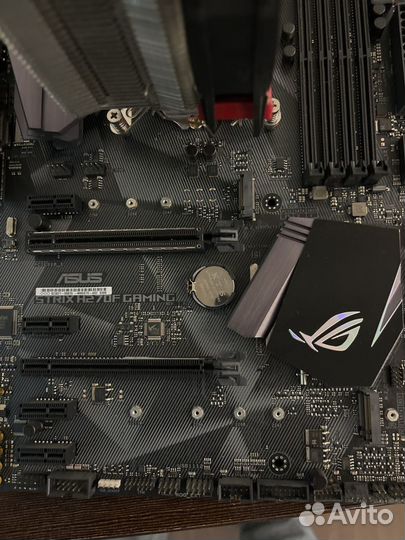 Мать + проц asus strix H270f gaming + i5 6600